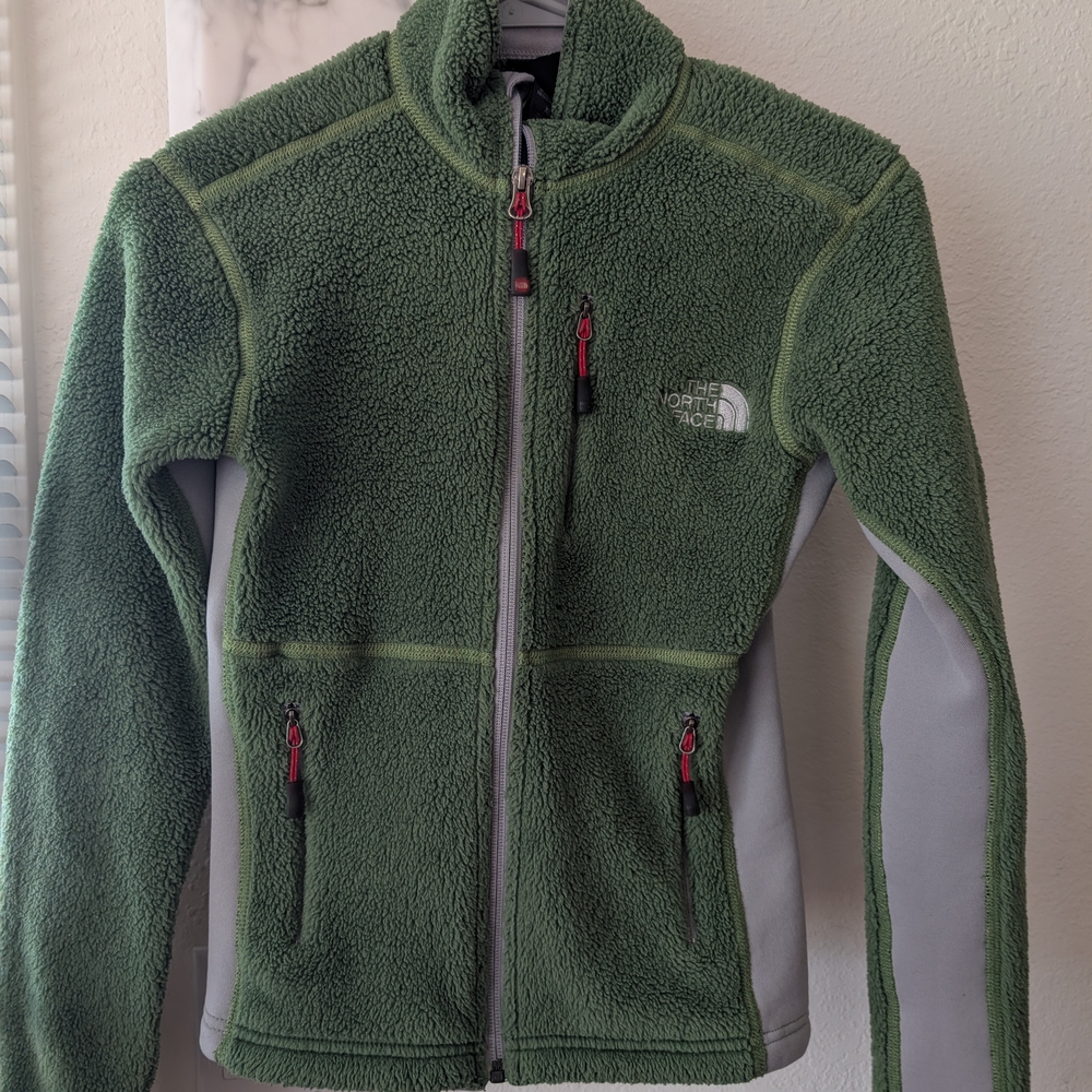 The North Face Green Fleece Jacket
